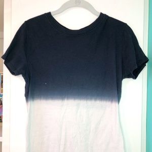 Blue and White Sub Urban Top